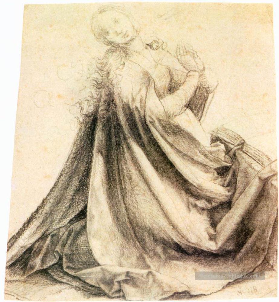 Vierge de l’Annonciation 2 Renaissance Matthias Grunewald Peintures à l'huile